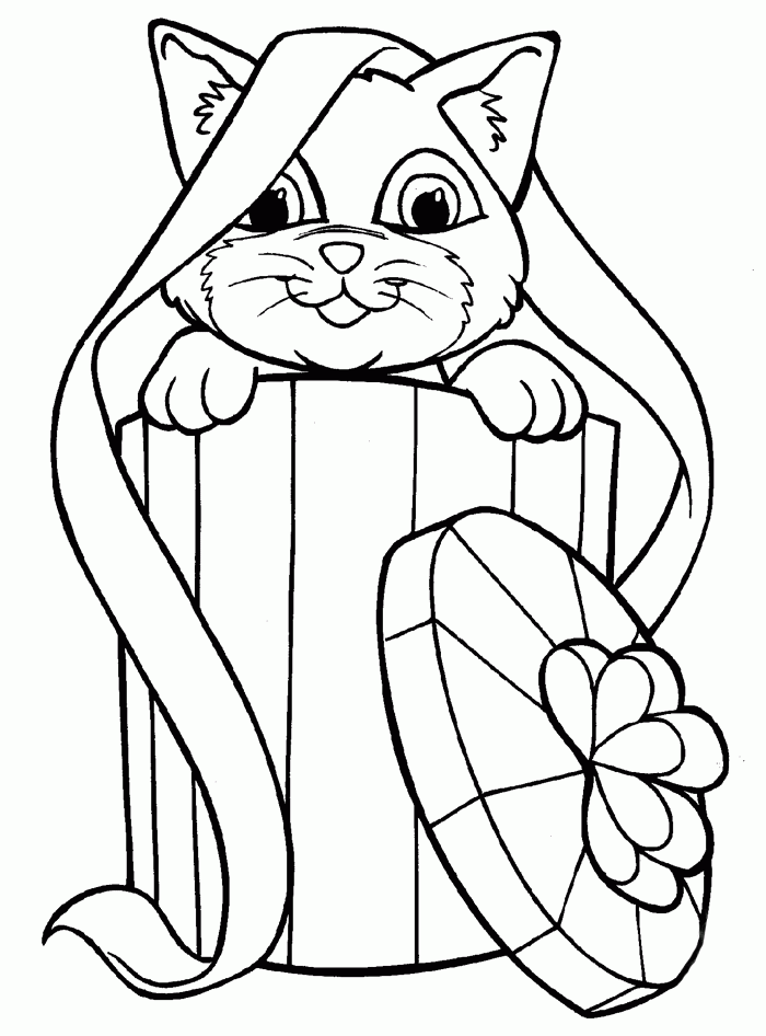 baby cat and baby seal coloring pages - photo #48
