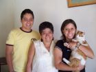 Con la familia