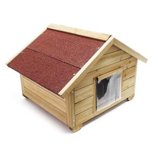 Caseta exterior para gatos impermeable
