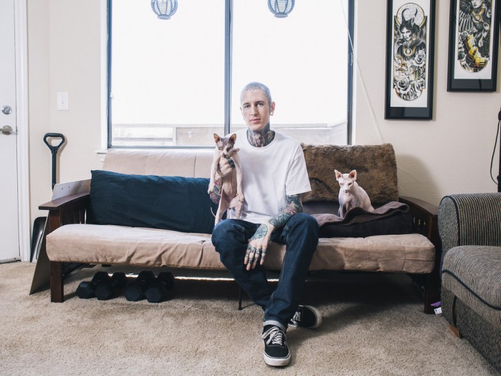 Hombres nos ense&ntilde;an a sus mascotas gatunas (10)